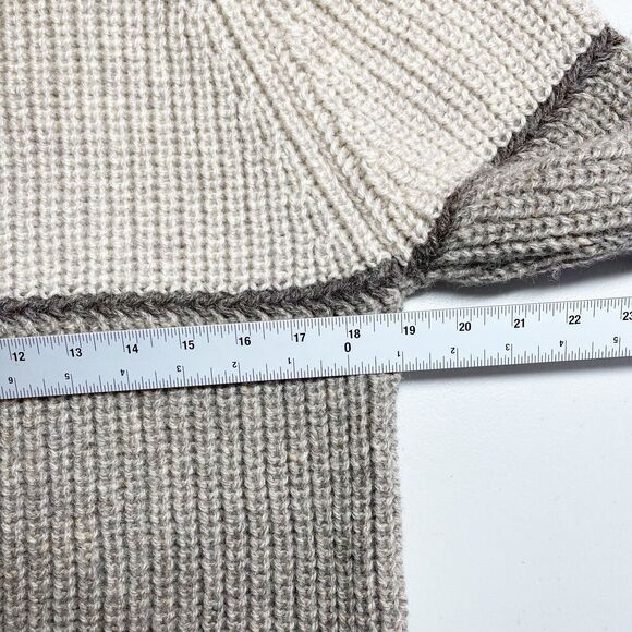 Country‎ Knitwear Ireland Fisherman Sweater Mens M Brown Hand Knit 100% Wool - Picture 8 of 10